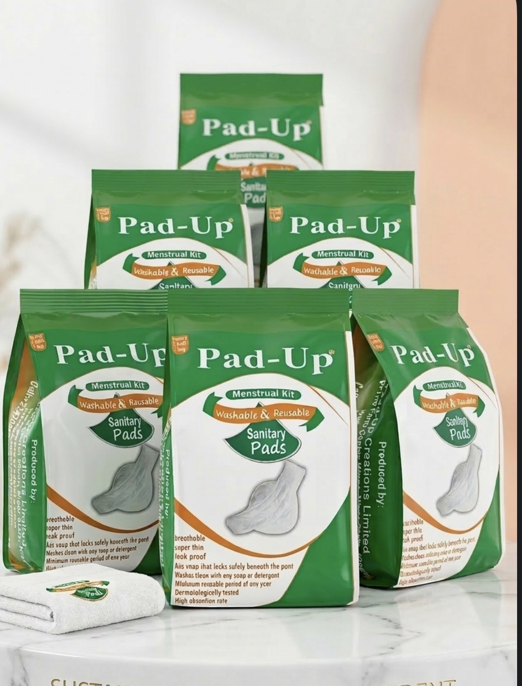 A collection of comfortable, high-quality sanitary pads suitable for different menstrual flows and daily lifestyles.
